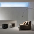 Laurameroni Largo Sofa ze skóry lub tkaniny z kolekcji Orchestra System projektu Bartoli Design