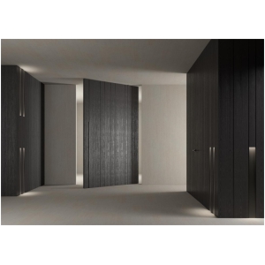 Laurameroni Line Pivot Door Drzwi pivotowe metalowe z kolekcji Line projektu Cesare Arosio