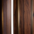 Laurameroni Line Sliding Door Drzwi przesuwne mosiądz z kolekcji Line projektu Cesare Arosio