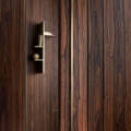 Laurameroni Line Sliding Door Drzwi przesuwne mosiądz z kolekcji Line projektu Cesare Arosio