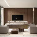 Laurameroni Maxima Cabinet System System szafek ściennych regał Liquid Metal z kolekcji Maxima projektu Bartoli Design