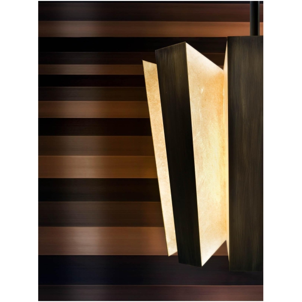 Laurameroni-Mayfair-Lampa-wiszaca-z-mosiadzu-i-koziej-skory-kolekcja-Elements-Mauro-Fabbro-1.jpg Laurameroni Mayfair Lampa wisząca z mosiądzu i koziej skóry z kolekcji Elements projektu Mauro Fabbro