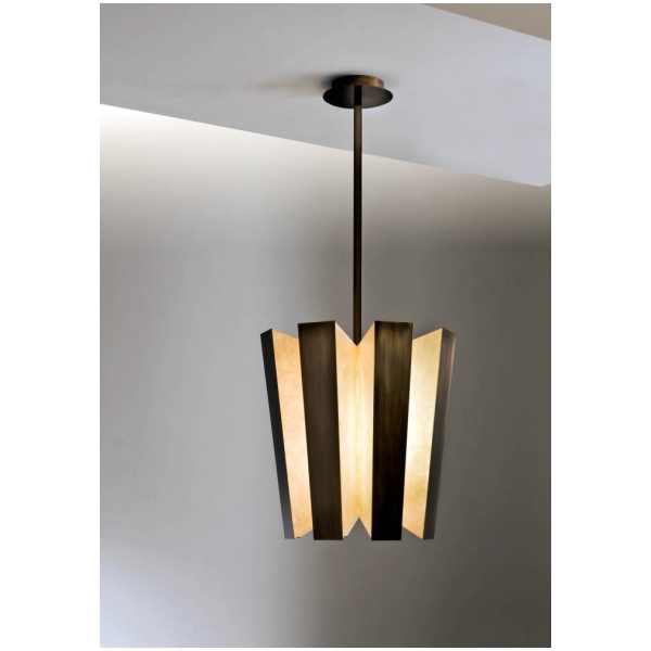 Laurameroni-Mayfair-Lampa-wiszaca-z-mosiadzu-i-koziej-skory-kolekcja-Elements-Mauro-Fabbro-2.jpg Laurameroni Mayfair Lampa wisząca z mosiądzu i koziej skóry z kolekcji Elements projektu Mauro Fabbro