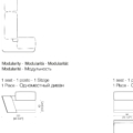 Laurameroni Metropol System Sofa modułowa z drewnianymi bokami z kolekcji Metropol projektu Cesare Arosio
