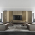 Laurameroni Plain Cabinet System System szafek ściennych drewnianych regał z kolekcji Plain projektu Laurameroni
