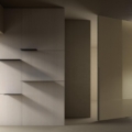 Laurameroni Plain Pivot Door Drzwi pivotowe z drewna tkaniny z kolekcji Plain projektu Laurameroni