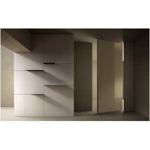Laurameroni Plain Pivot Door Drzwi pivotowe z drewna tkaniny z kolekcji Plain projektu Laurameroni