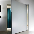 Laurameroni Plain Pivot Door Drzwi pivotowe z drewna tkaniny z kolekcji Plain projektu Laurameroni