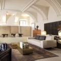 Laurameroni Presto Sofa modułowa z nubuku z kolekcji Orchestra System projektu Bartoli Design