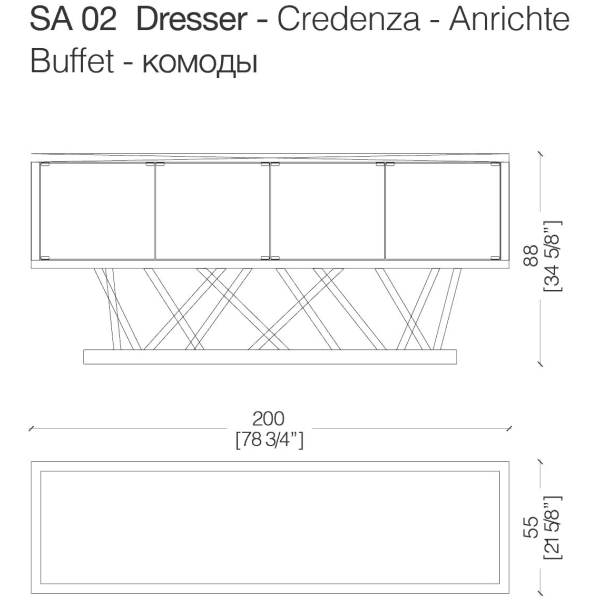 Laurameroni-SA-02-Komoda-szklo-i-metal-kolekcja-Sottsass-Sottsass-Associati-16.jpg Laurameroni SA 02 Komoda szkło i metal z kolekcji Sottsass projektu Sottsass Associati