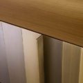 Laurameroni ST 09 Szafka nocna metalowa drewniana z kolekcji Stars projektu Bartoli Design