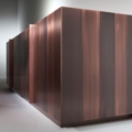 Laurameroni ST 11 Komoda niska metal i drewno z kolekcji Stars projektu Bartoli Design