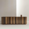 Laurameroni ST 11 Komoda niska metal i drewno z kolekcji Stars projektu Bartoli Design