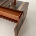 Laurameroni ST 11 Komoda niska metal i drewno z kolekcji Stars projektu Bartoli Design