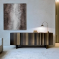 Laurameroni ST 12 Komoda z metalowym wykończeniem z kolekcji Stars projektu Bartoli Design