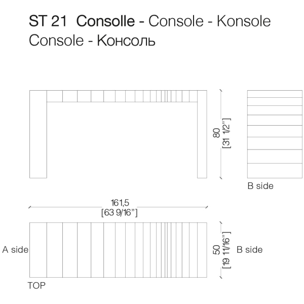 Laurameroni-ST-40-Biurko-metalowe-z-szuflada-kolekcja-Stars-Bartoli-Design-16.jpg Laurameroni ST 40 Biurko metalowe z szufladą z kolekcji Stars projektu Bartoli Design