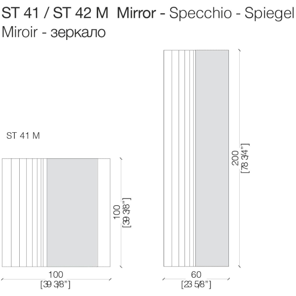 Laurameroni-ST-41-M-ST-42-M-Lustro-metalowe-kwadratowe-i-prostokatne-kolekcja-Stars-Bartoli-Design-16.jpg Laurameroni ST 41 M ST 42 M Lustro metalowe kwadratowe i prostokątne z kolekcji Stars projektu Bartoli Design