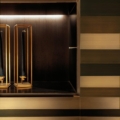 Laurameroni Stars Cabinet System System szafek ściennych drewnianych regał z kolekcji Stars projektu Bartoli Design