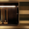 Laurameroni Stars Cabinet System System szafek ściennych drewnianych regał z kolekcji Stars projektu Bartoli Design
