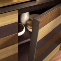 Laurameroni Stars Cabinet System System szafek ściennych drewnianych regał z kolekcji Stars projektu Bartoli Design