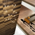 Laurameroni Stars Cabinet System System szafek ściennych drewnianych regał z kolekcji Stars projektu Bartoli Design