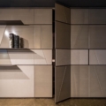 Laurameroni Terre Cabinet System System szafek ściennych drewnianych regał z kolekcji Terre projektu Bartoli Design