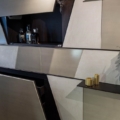Laurameroni Terre Cabinet System System szafek ściennych drewnianych regał z kolekcji Terre projektu Bartoli Design