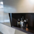 Laurameroni Terre Cabinet System System szafek ściennych drewnianych regał z kolekcji Terre projektu Bartoli Design