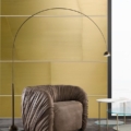Laurameroni Terre Wall Panels Panele ścienna z drewna marmuru i metalu z kolekcji Terre projektu Bartoli Design