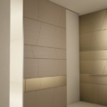 Laurameroni Terre Wall Panels Panele ścienna z drewna marmuru i metalu z kolekcji Terre projektu Bartoli Design
