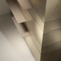 Laurameroni Terre Wall Panels Panele ścienna z drewna marmuru i metalu z kolekcji Terre projektu Bartoli Design