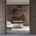 Laurameroni Terre Wardrobe Garderoba szafa system z kolekcji Terre projektu Bartoli Design
