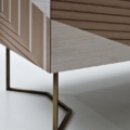 Laurameroni Twill Komoda z inkrustacją z kolekcji Intarsia Limited Edition projektu Bartoli Design