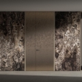 Laurameroni Unlimited Hinged Door Drzwi metalowo-drewniane na zawiasach z kolekcji Unlimited projektu Edoardo Colzani