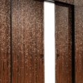 Laurameroni Unlimited Sliding Door Drzwi przesuwne metal-drewno z kolekcji Unlimited projektu Edoardo Colzani