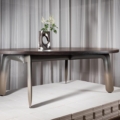 Zięta Chippensteel Table stół wariant Chippensteel Table blat Bog Oak nogi Beige Matt 7006
