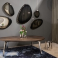 Zięta Chippensteel Table stół wariant Chippensteel Table blat Bog Oak nogi Beige Matt 7006