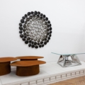 Zięta Crystals Coffee Table stolik kawowy wariant Crystals Coffee Table blat Glass nogi Inox Polished