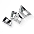 Zięta Crystals Mirrors lustro/rzeźba wariant Crystals Mirrors 5 Set kolor Inox Polished