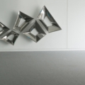 Zięta Crystals Mirrors lustro/rzeźba wariant Crystals Mirrors 5 Set kolor Inox Polished