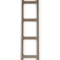 Zięta Drab Hanger wieszak/rzeźba wariant Drab Hanger kolor Beige Matt 7006