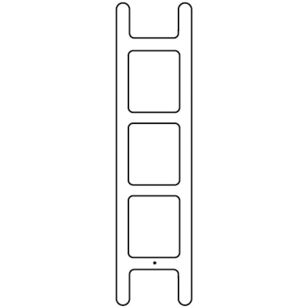 Zieta-Drab-Hanger-wieszak-rzezba-wariant-Drab-Hanger-kolor-Heat-Cosmic-Blue-rysunek-techniczny.jpg Zięta Drab Hanger wieszak/rzeźba wariant Drab Hanger kolor Heat Cosmic Blue