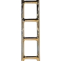 Zięta Drab Hanger wieszak/rzeźba wariant Drab Hanger kolor Heat Flamed Gold