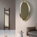 Zięta Drab Mirror lustro/rzeźba wariant Drab Mirror kolor Beige Matt 7006