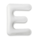 Zięta Fidu Alphabet akcesoria/rzeźba wariant Litera E kolor White Matt 9010