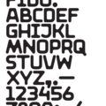 Zięta Fidu Alphabet akcesoria/rzeźba wariant Litera E kolor White Matt 9010