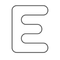Zięta Fidu Alphabet akcesoria/rzeźba wariant Litera E kolor White Matt 9010