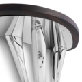 Zięta G-Console konsola wariant G-Console Duo Left blat Bog Oak nogi Inox Polished