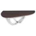 Zięta G-Console konsola wariant G-Console Duo Left blat Bog Oak nogi Inox Polished