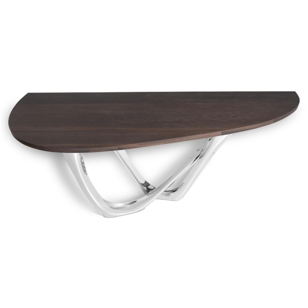 Zieta-G-Console-konsola-wariant-G-Console-Duo-Left-blat-Bog-Oak-nogi-Inox-Polished-7.jpg Zięta G-Console konsola wariant G-Console Duo Left blat Bog Oak nogi Inox Polished